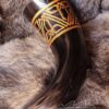 "Dwarven Hammer" Drinking Horn