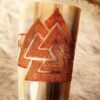 "Valknut" Small Drinking Horn