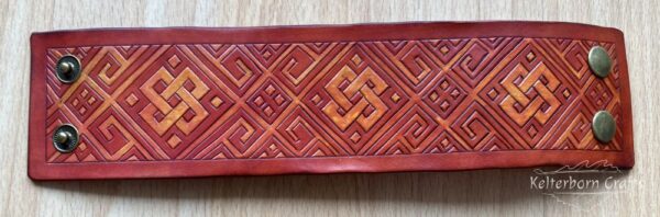 Slavic Leather Bracelet