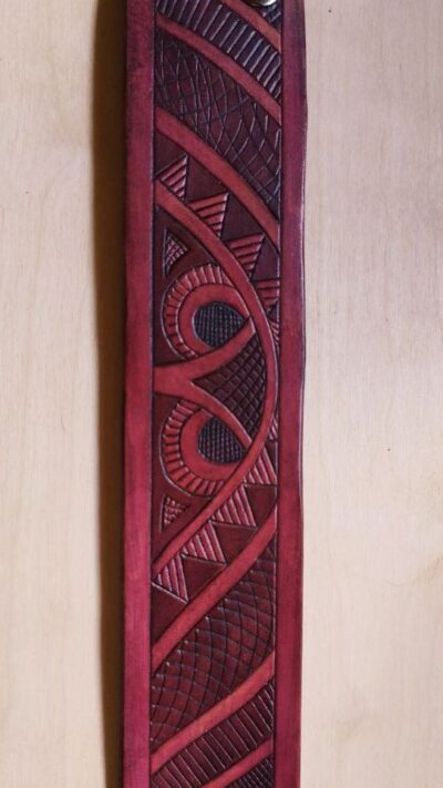 Angry Owl Leather Bracelet