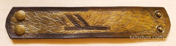 Fehu Leather Bracelet