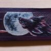 Howling Wolf Leather Bracelet