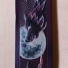Howling Wolf Leather Bracelet