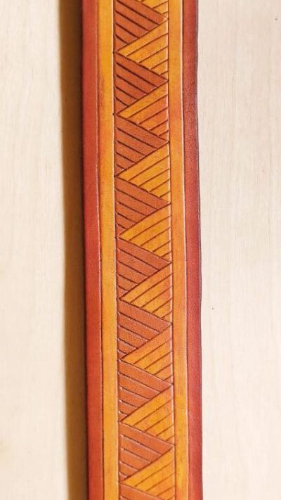 Brown Nordic Leather Bracelet