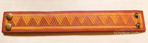 Brown Nordic Leather Bracelet