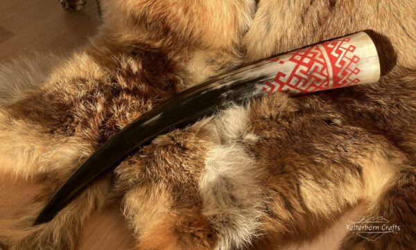 Slavic 2 Drinking Horn