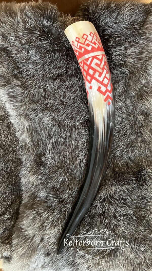 Slavic 2 Drinking Horn