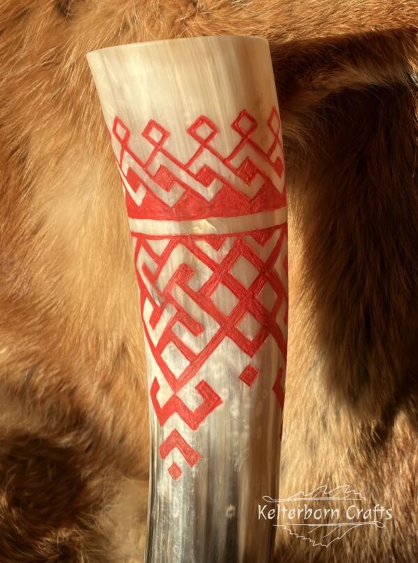 Slavic 2 Drinking Horn