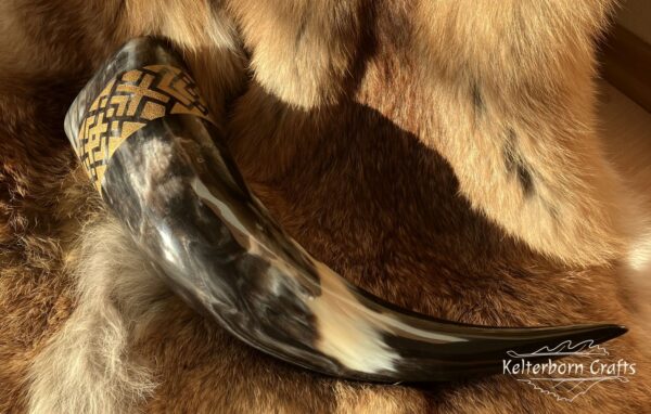 "Runelore" Drinking Horn
