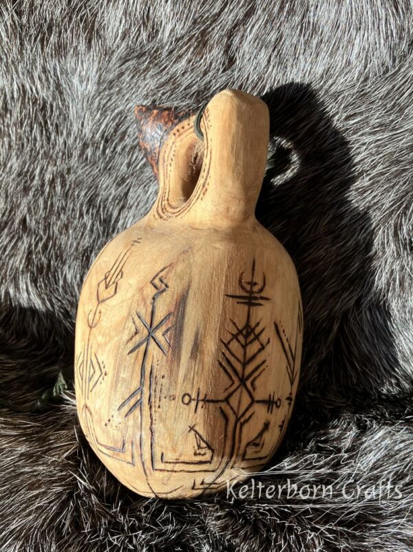 Kuksa with Vegvisir