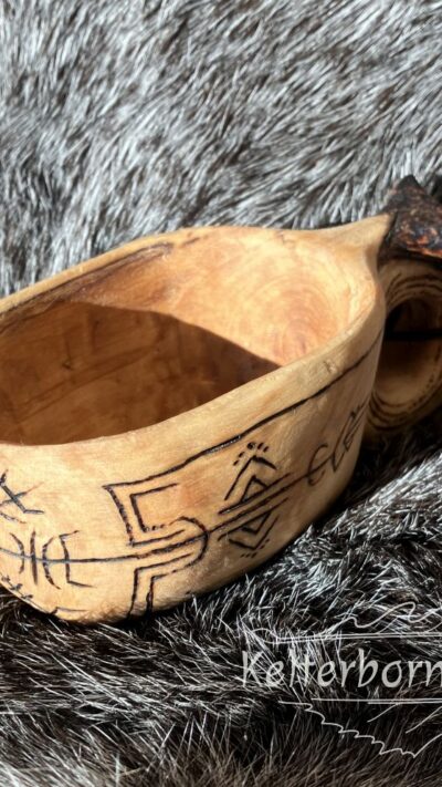 Kuksa with Vegvisir