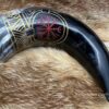 "Ægishjálmur" Drinking Horn