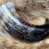 "Ægishjálmur" Drinking Horn