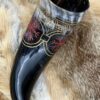 "Ægishjálmur" Drinking Horn
