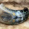 "Green Man" Drinking Horn