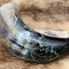 "Green Man" Drinking Horn