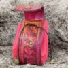 Big Leather Pouch "Wild Red"