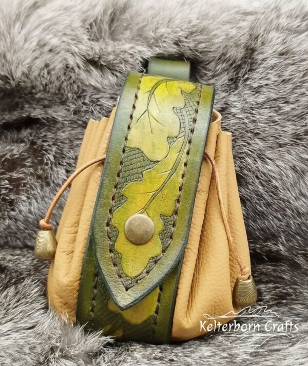 oaken leather pouch
