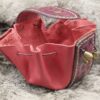 Big Leather Pouch "Weaving"