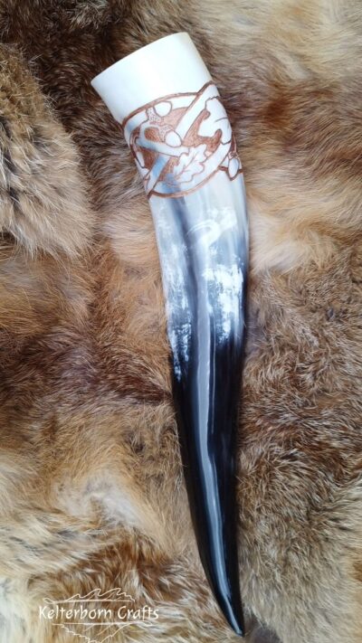 "Oaken Knot" Drinking Horn
