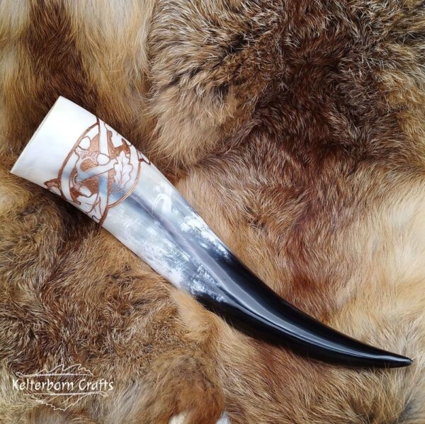 "Oaken Knot" Drinking Horn