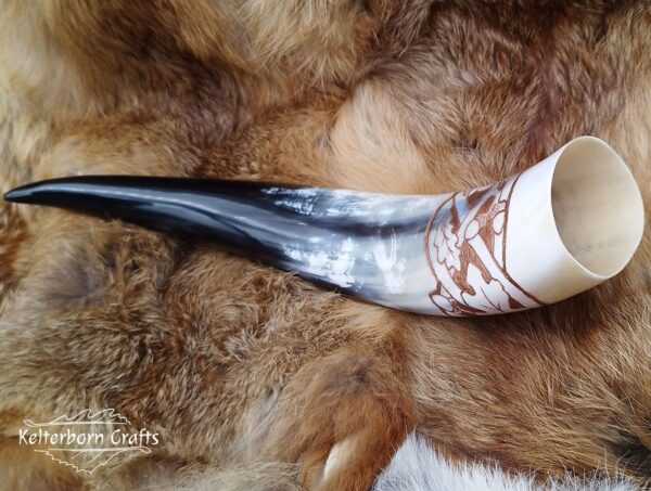 "Oaken Knot" Drinking Horn