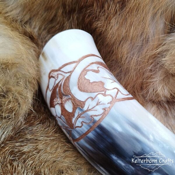 "Oaken Knot" Drinking Horn