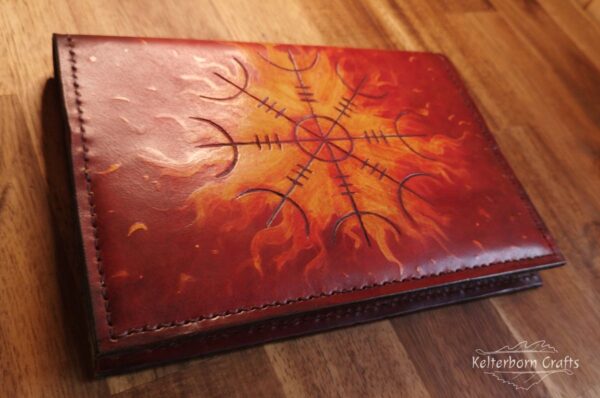 "Fiery Aegishjalmur" Journal Cover (A5)