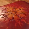 "Fiery Vegvisir" Journal Cover (A5)