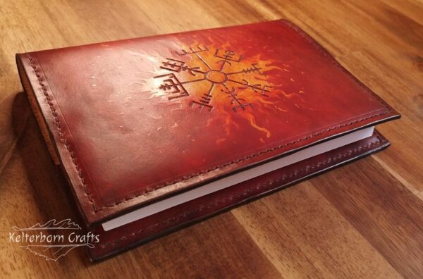"Fiery Vegvisir" Journal Cover (A5)