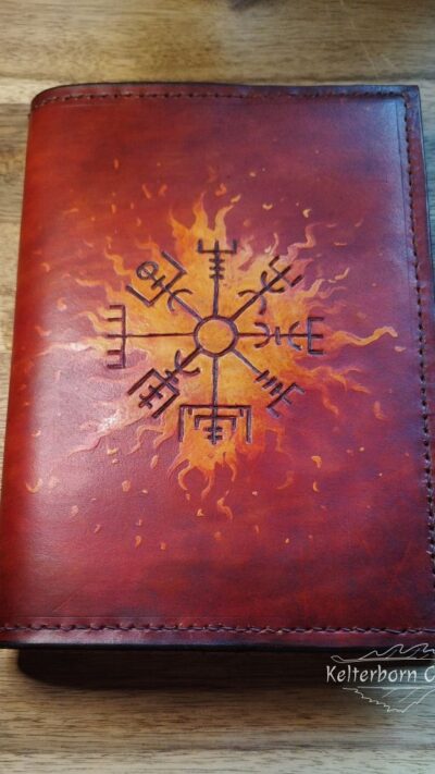 "Fiery Vegvisir" Journal Cover (A5)
