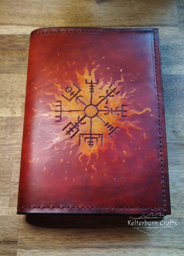 "Fiery Vegvisir" Journal Cover (A5)