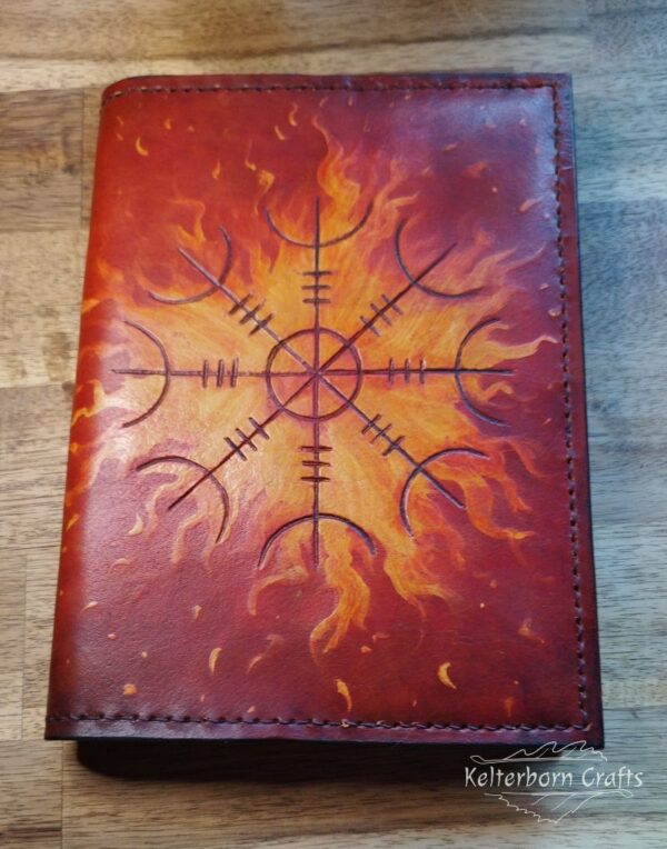 "Fiery Aegishjalmur" Journal Cover (A5)